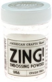 Zing! Opaque Embossing Powder, 1-Ounce, White