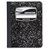 Mead Black Marble Wide-Ruled Composition Book (09910)