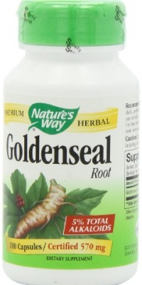 Nature's Way Goldenseal Root, 100 Capsules