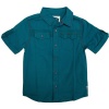 Sean John Boys 12-24 Months Cargo Woven Shirt (12M, Teal)