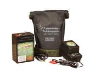 Primos 6V Steroid Battery and a 6V/12V Universal Battery Charger for your Primos Game and Trail Camera