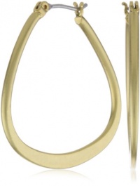 Kenneth Cole New York Gold-Tone Teardrop Hoop Earrings