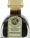 Mussini 20 Year Balsamic Vinegar, Emozione Balsamica, 2.39 Ounce Glass Bottle