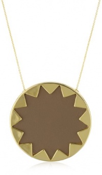 House of Harlow 1960 Gold-Plated Large Sunburst Pendant Necklace