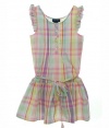 Ralph Lauren Plaid Dress Pink Plaid 7