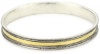 GURHAN Lancelot Narrow Bangle Silver o rGold Hammered Bangle Bracelet