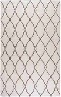 Surya FAL-1009 Fallon Ivory 5-Feet by 8-Feet Area Rug