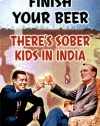 NMR 88390 Finish Your beer Decorative Poster