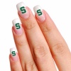 NCAA Michigan State Spartans 16 Mini Temporary Nail Tattoos