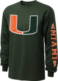 Miami Hurricanes Forest Power To The People Long Sleeve T-Shirt