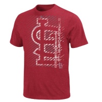 MLB St. Louis Cardinals Batting Champion T-Shirt, Red Pepper Heather