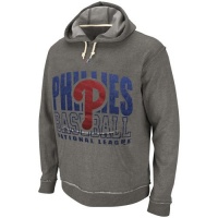 MLB Majestic Philadelphia Phillies Traditional Ways Hoodie - Gray