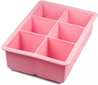 Tovolo KING Cube Ice Trays, Pink