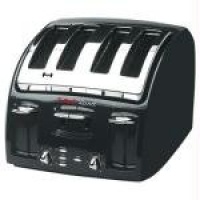 T-fal 5332002 Classic Avante 4-Slice 6-Setting Toaster with Bagel Option, Black