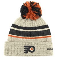 NHL Philadelphia Flyers Winter Classic Cuffed Knit Hat, Black, One Size Fits All