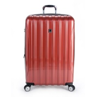 Delsey Helium Aero 29 Inch Expandable Spinner Trolley, Red, One Size