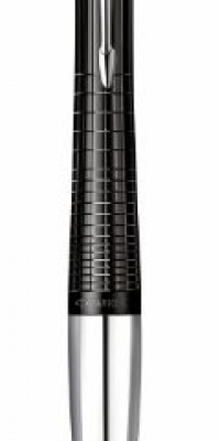 Parker Urban Premium Chiseled Medium Point Ballpoint Pen, Metallic Black (1774706)