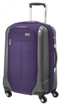 Ricardo Beverly Hills Luggage Crystal City 20 Inch Expandable Spinner Carry-on Bag, Imperial Purple, Medium