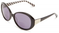 Kate Spade Tildas Oval Sunglasses,Black & Stripe 1.0,57 mm