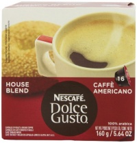 Nescaf? Dolce Gusto for Nescaf? Dolce Gusto Brewers, Caff? Americano (House Blend), 16 Count (Pack of 3)