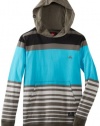 Quiksilver Boys 8-20 Chimney Pullover, Charcoal, Medium