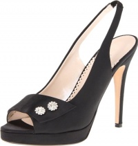 Caparros Women's Dawson Slingback Pump,Black,5.5 M US