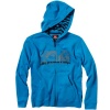 Quiksilver Kids Hoodie with Affected Logo Print for Boys (2T-7) Cyan, Small (5)