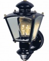 Heath SL-4150-BK-B Zenith Motion-Activated Four-Sided Coach Light, Black Brass