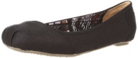 Skechers Women's Bobs Ballerina Flat,Black,10 M US