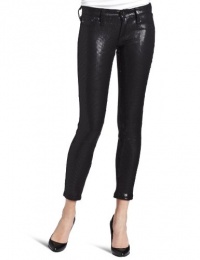 AG Adriano Goldschmied Women's Sequin Ankle Legging, Black, 32