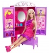 Barbie Dress-Up To Make-Up Closet and Barbie Doll Set