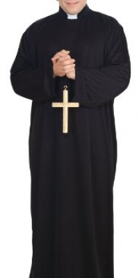 Plus Size Clergy Priest Costume