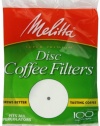 Melitta Coffee Filters for Percolators, White (3.5-Inch Discs), 100-Count Filters (Pack of 24)