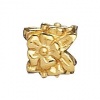 Lovelinks by Aagaard Petites 14k Gold Plated Sterling Silver Ring of Flowers Bead For Petites Charm Bracelets Only