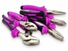 The Original Pink Box PB5PL 5-Piece Pliers Set, Pink