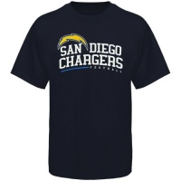 NFL San Diego Chargers Arched Horizon Tee Shirt Men's