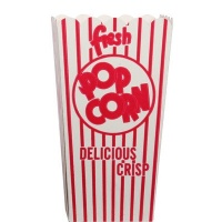 Snappy Popcorn 44E Open-Top Popcorn Box, 100/Case, 4 Pound