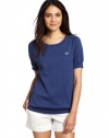 Fred Perry Women's Relaxed Fit Summer Crew Neck Sweatshirt