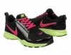 NIKE WOMEN'S IN-SEASON TRAINING SHOE - Black/Fireberry-Volt - 7