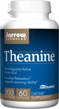 Jarrow Formulas Theanine 200, 200mg, 60 Capsules