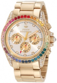 Juicy Couture Women's 1901038 Stella Gold Plated Bracelet Watch