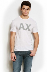 Armani Exchange Mens Straight Up A|X Tee