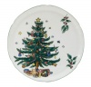 Nikko Christmas Tree Hostess Plate, 11.5-inch, Gift Boxed