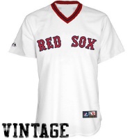 MLB Boston Red Sox 1969 Cooperstown Short Sleeve Synthetic Replica Jersey