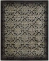 Nourison Chambord Area Rug - Black/Red