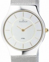 Skagen Men's 233LGSC Two-Tone Mesh Bracelet Watch