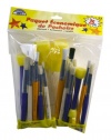 Loew Cornell 73 25-Piece Brush Set, Stencil Pack