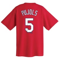 Albert Pujols St. Louis Cardinals Big & Tall Name & Number Tee