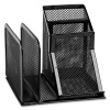 Rolodex 22171 Wire Mesh Desk Organizer, Black