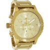 Nixon 51-30 Chrono Gold Dial Stainless Steel Mens Watch A083502